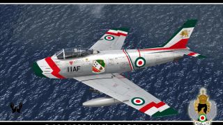 Screenshot 1 — Imperial Iranian Air Force F-86