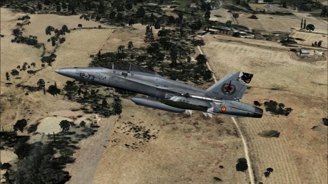 Screenshot 1 — Spanish Air Force EF-18B 12-73 25 Years
