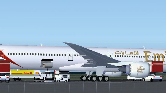 Screenshot 1 — Emirates Boeing 787 Super 11