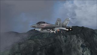 Screenshot 2 — Spanish Air Force EF-18B 15-71 Standard