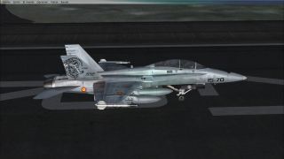 Screenshot 1 — Spanish Air Force EF-18B 15-70 75000 Hour