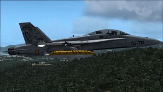 Screenshot 4 — Spanish Air Force EF-18B 15-70 150000 Hour