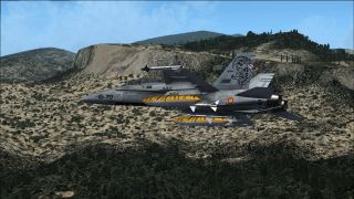 Screenshot 1 — Spanish Air Force EF-18B 15-70 150000 Hour