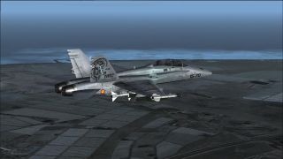Screenshot 1 — Spanish Air Force EF-18B 15-70 100000 Hour