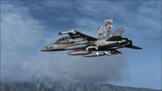 Screenshot 3 — Spanish Air Force EF-18B 15-70 100000 Hour