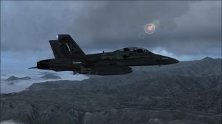 Screenshot 2 — Spanish Air Force EF-18B 15-70 100000 Hour