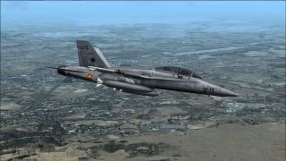 Screenshot 1 — Spanish Air Force EF-18B 12-75 Standard