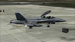 Screenshot 6 — Spanish Air Force EF-18B 12-75 Standard