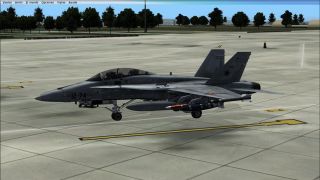 Screenshot 2 — Spanish Air Force EF-18B 12-74 CLAEX