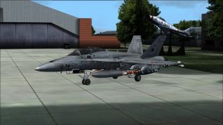 Screenshot 4 — Spanish Air Force EF-18B 12-74 CLAEX