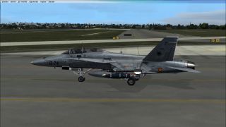 Screenshot 10 — Spanish Air Force EF-18B 12-74 CLAEX