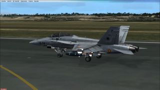 Screenshot 8 — Spanish Air Force EF-18B 12-74 CLAEX