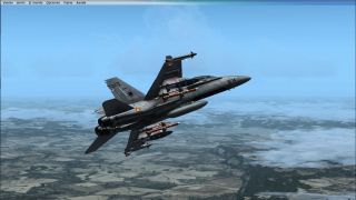 Screenshot 7 — Spanish Air Force EF-18B 12-74 CLAEX