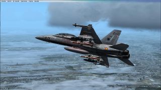 Screenshot 3 — Spanish Air Force EF-18B 12-74 CLAEX