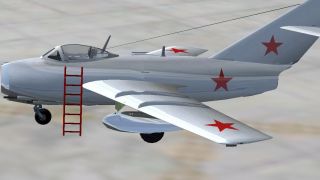 Screenshot 3 — Polished Aluminum MiG-15