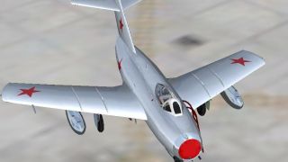 Screenshot 4 — Polished Aluminum MiG-15