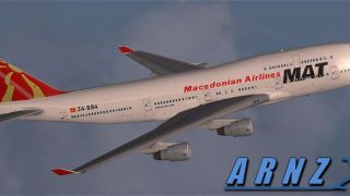 Screenshot 1 — MAT Macedonian Airlines Boeing 747-400