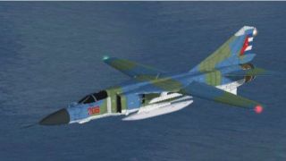 Screenshot 3 — AlphaSim MiG-23 Update