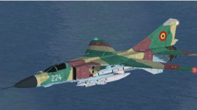 Screenshot 1 — AlphaSim MiG-23 Update
