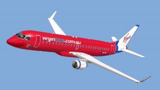 Screenshot 1 — Virgin Blue Airlines Embraer 190-LR