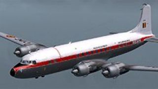 Screenshot 1 — Belgian Air Force Douglas DC-6