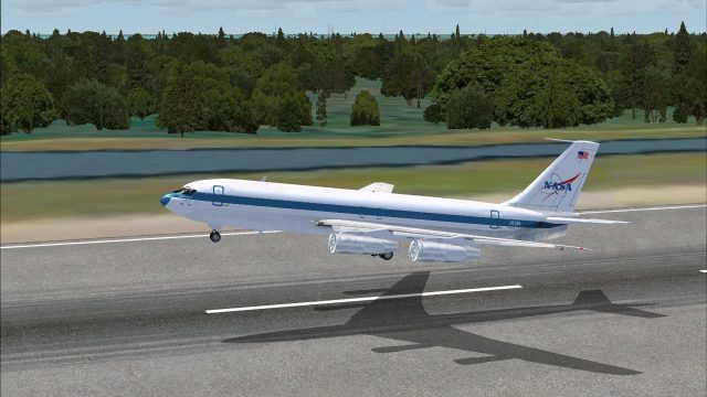 Screenshot 1 — NASA Boeing 707 Vomit Comet