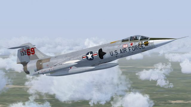Screenshot 1 — US Air Force F-104G Starfighter 69th TFTS