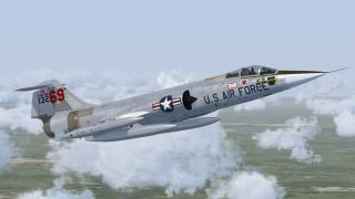Screenshot 1 — US Air Force F-104G Starfighter 69th TFTS