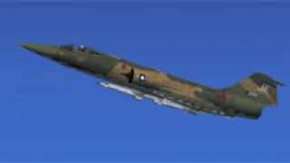 Screenshot 2 — US Air Force F-104G Starfighter Fictional SEA Scheme