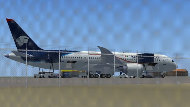 Screenshot 1 — AeroMexico Boeing 787-8