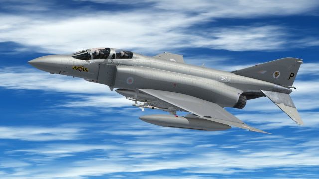 Screenshot 1 — RAF McDonnell F-4J Phantom 74 Sqdn 1985