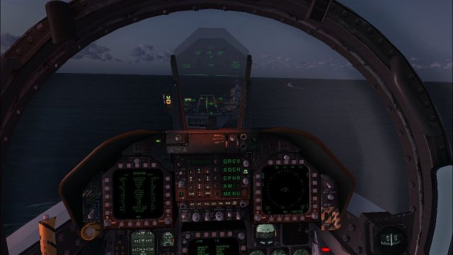 Screenshot 1 — F-18 Hornet Configuration Update