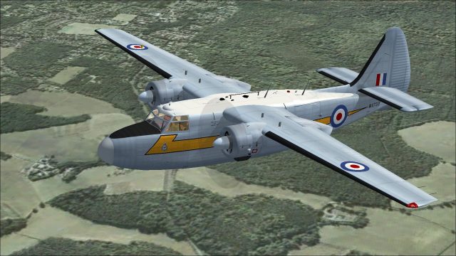 Screenshot 1 — RAF Hunting Pembroke C1 WV733
