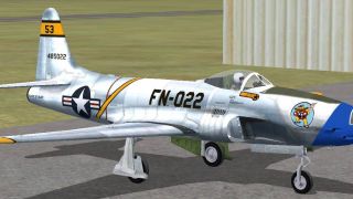 Screenshot 1 — USAF F-80 Shooting Star 44-85022