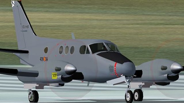 Screenshot 1 — FAE Beechcraft King Air C90