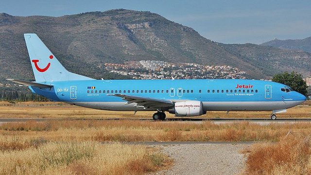 Screenshot 1 — Jetairfly Boeing 737-800