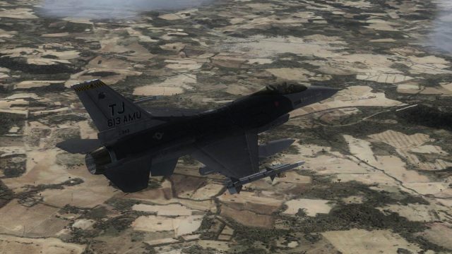 Screenshot 1 — USAF F-16 613FS 86-0343