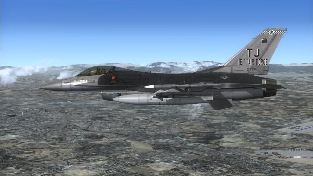 Screenshot 1 — USAF F-16 16th 613FS 86-0337