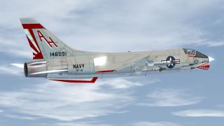 Screenshot 1 — US Navy Chance-Vought F-8C Of VF-111