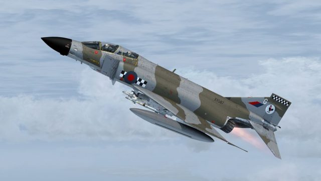 Screenshot 1 — McDonnell F-4K Phantom 43 Sqdn RAF