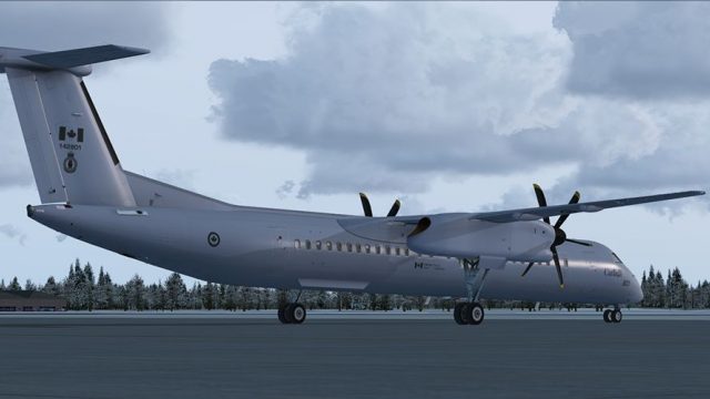 Screenshot 1 — RCAF Q400 CT-142 142803 V1.5