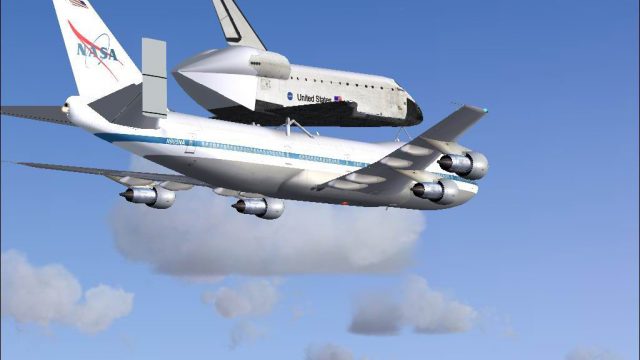 Screenshot 1 — NASA Boeing 747-100SCA