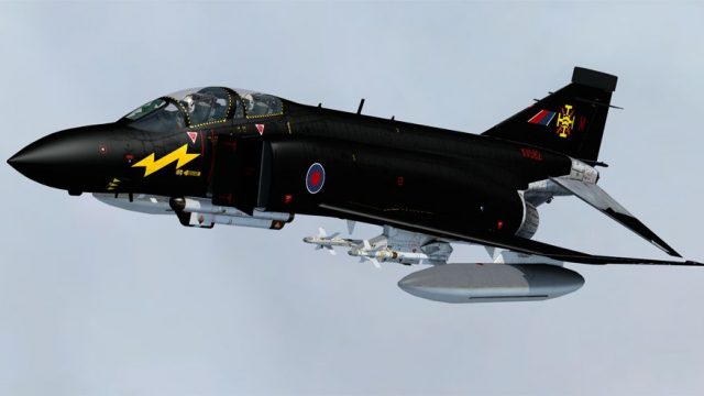 Screenshot 1 — RAF McDonnell Phantom F-4K 111 Sqdn Black Mike