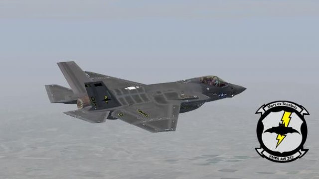 Screenshot 1 — US Marine Corps F-35C VMFA-242 Repaints