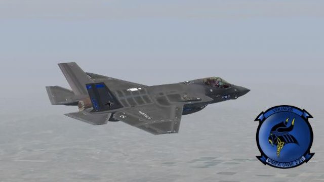 Screenshot 1 — US Marine Corps F-35C VMFA-225 Repaints