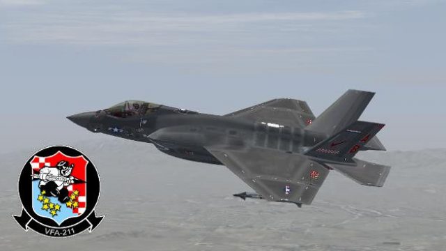 Screenshot 1 — US Navy F-35C VFA-211 Repaints Update