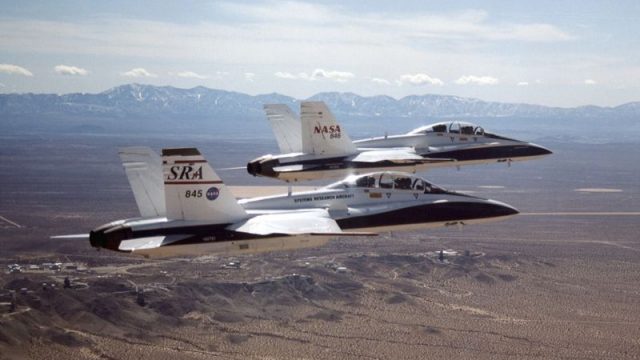 Screenshot 1 — NASA F18