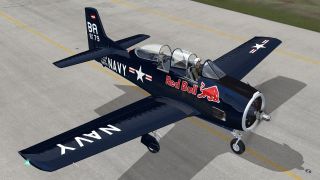 Screenshot 1 — North American T-28B Trojan 'Flying Bulls' OE-ESA