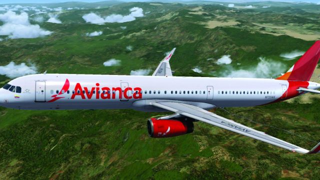 Screenshot 1 — Avianca Airbus A321