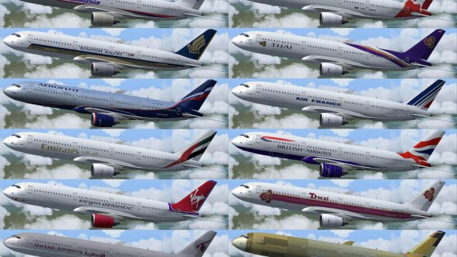 Screenshot 1 — Lufthansa Airbus A350 Demo 03